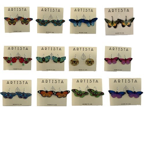 Earrings - Butterflies