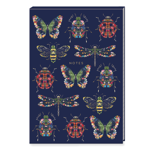 Note Pad - Flip Botanical Garden Butterfly