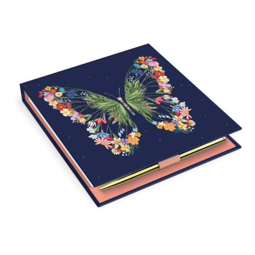 Note Pad - Botanical Garden Butterfly