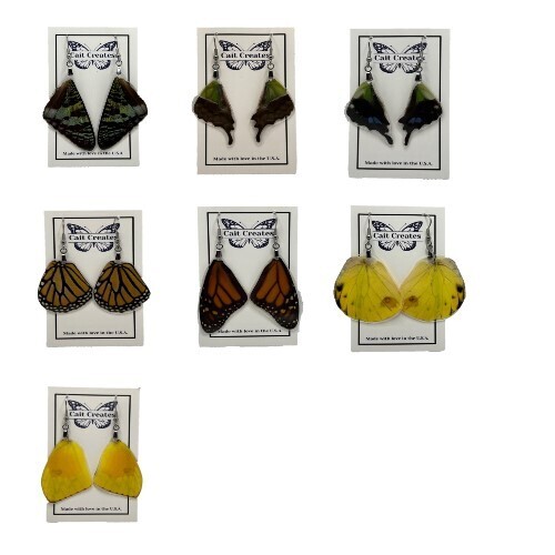 Earrings -Wings Medium