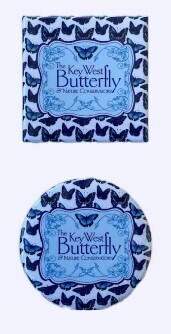 Magnet - Blue Butterflies