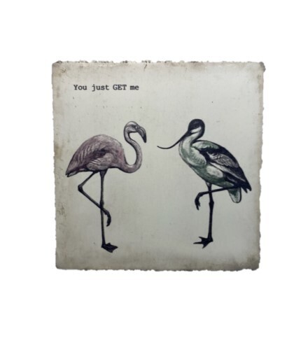 Trivet - Wooden &quot;You Just Get Me&quot;