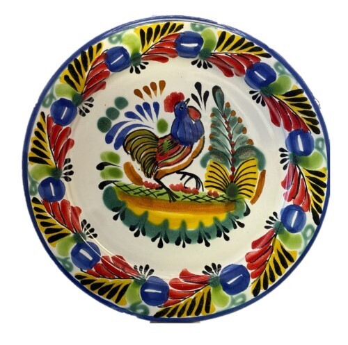 Plate - Pottery Rooster