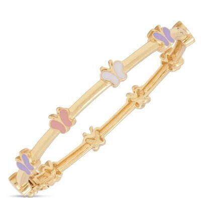 Elegante Kids Butterfly Bangle