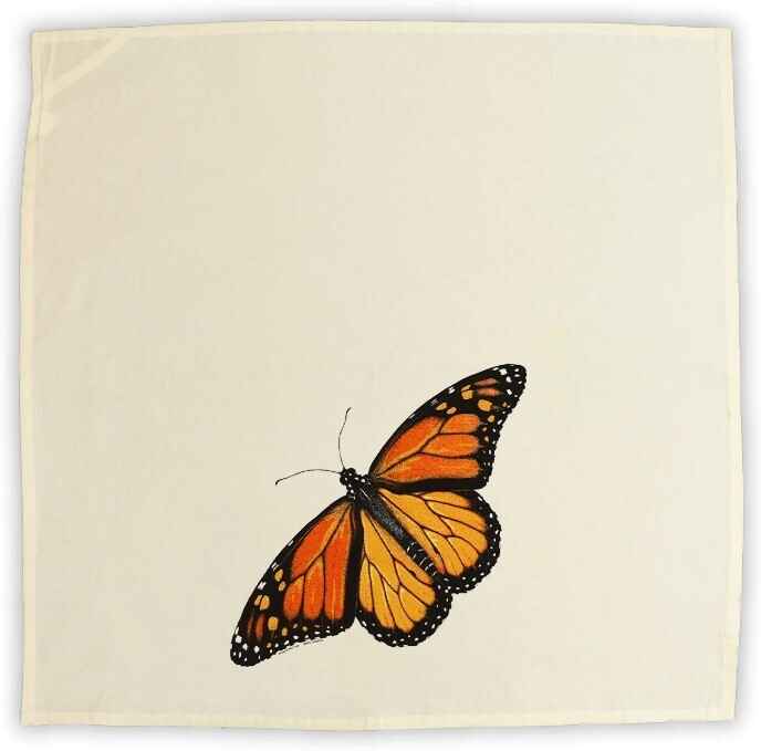 Tea Towel - Monarch Meta