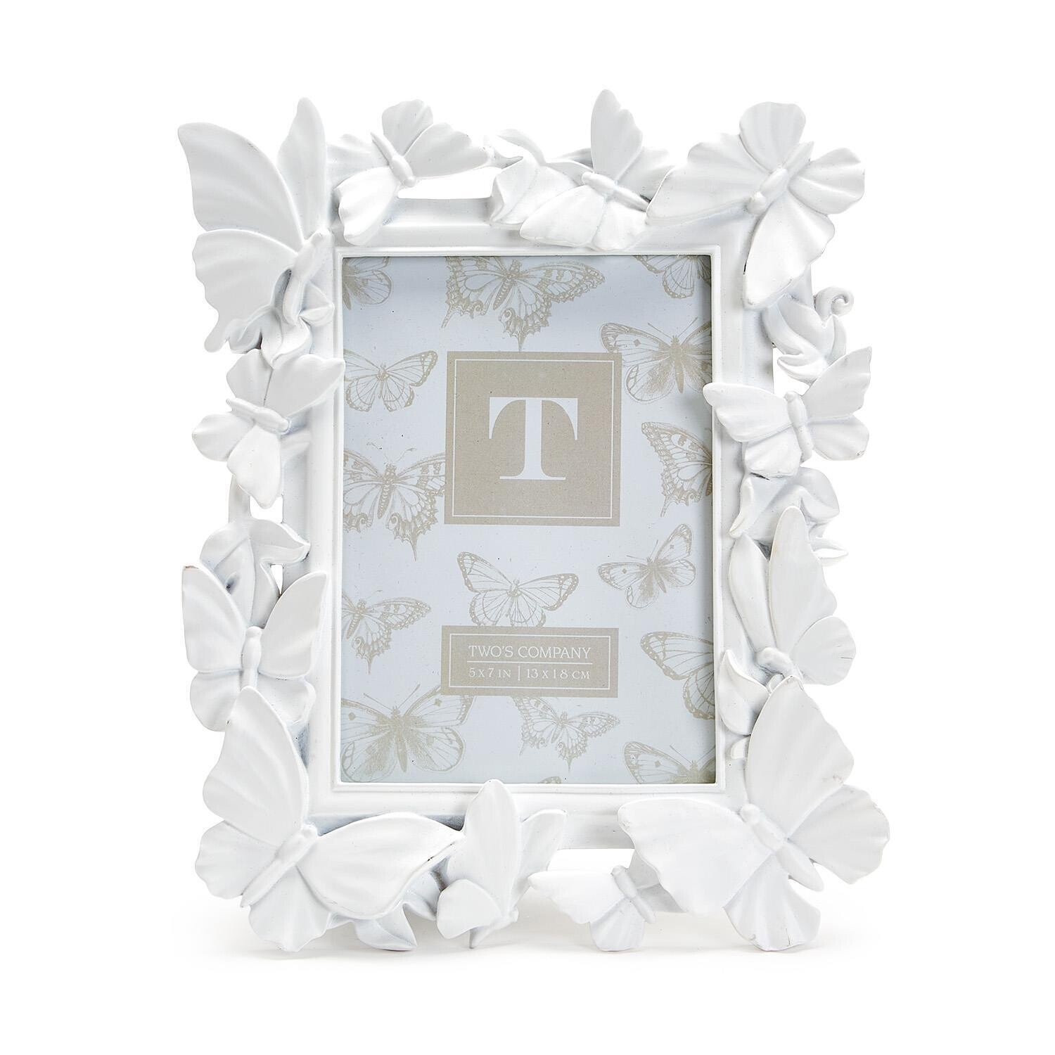 Frame - White Butterfly