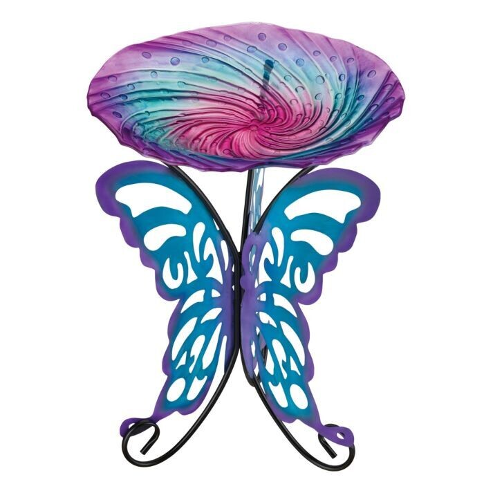 Birdbath- Butterfly Stand