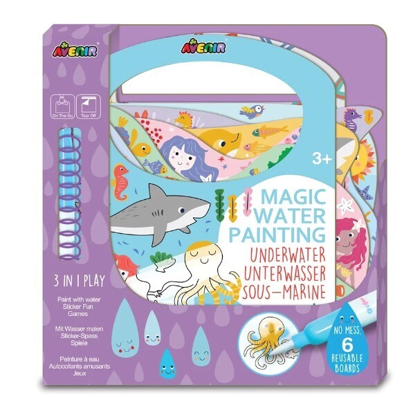 Magic Water Painting Underwater