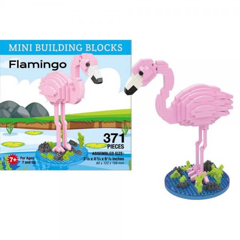 Mini Building Blocks - Flamingo