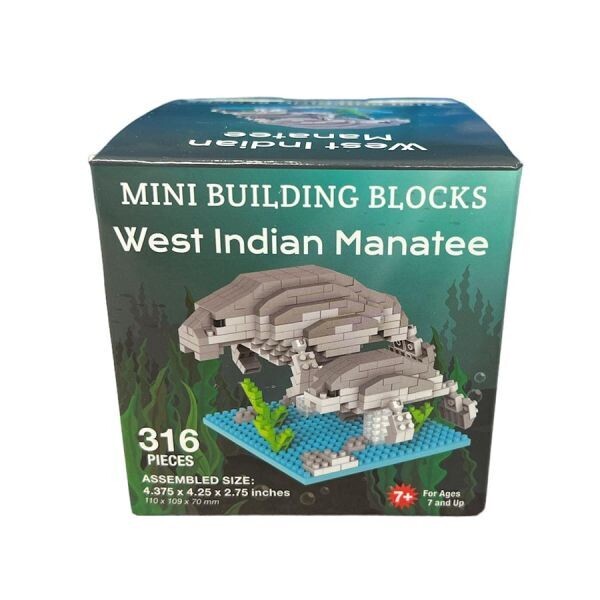 Mini Building Blocks - Manatee