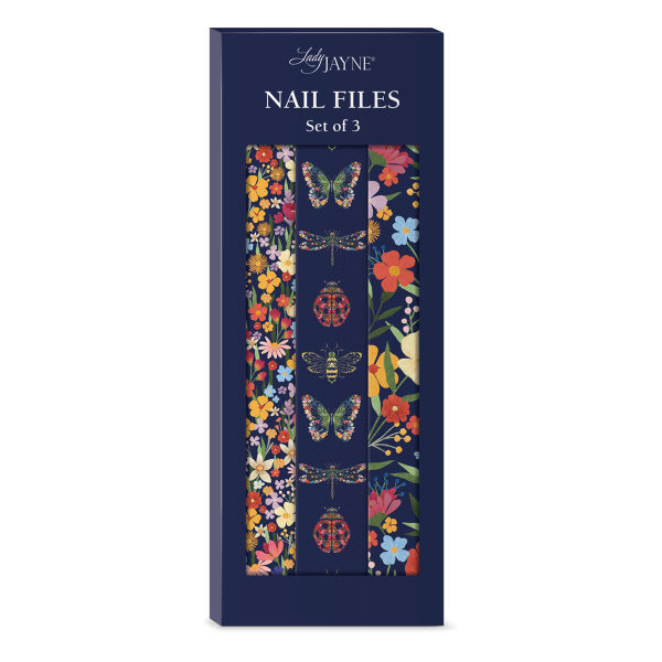 Nail Files 3Pack Botanical