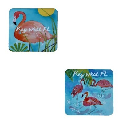 Coaster Sets- Single Flamingo or Three Flamingos