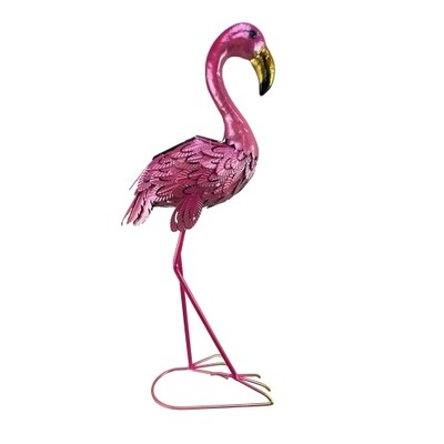LED - Flamingo Statue