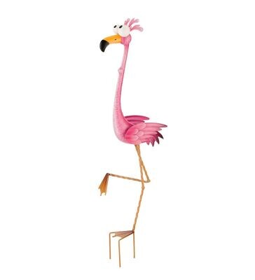 Stake - Goofy Flamingo