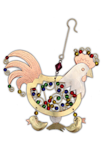 Ornament - Hen and Chicks