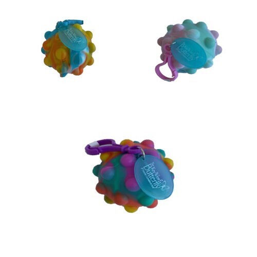 Key Chain - Key West Butterfly Fidget