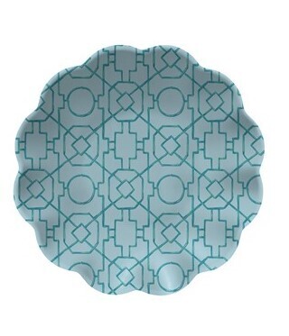 Melamine - Butterflies Dinner Plate