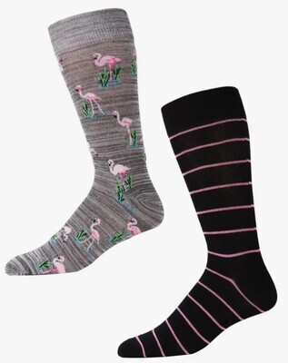 Socks - Mens Flamingo 2 Pair Pack