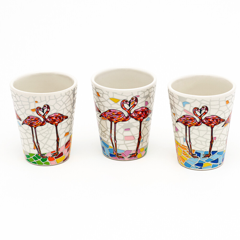 Shot Glass - Flamingo