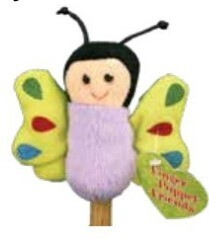 Lollipop- Finger Puppet Bailey Butterfly