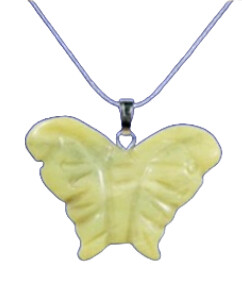 Necklace - Butterfly Gemstone