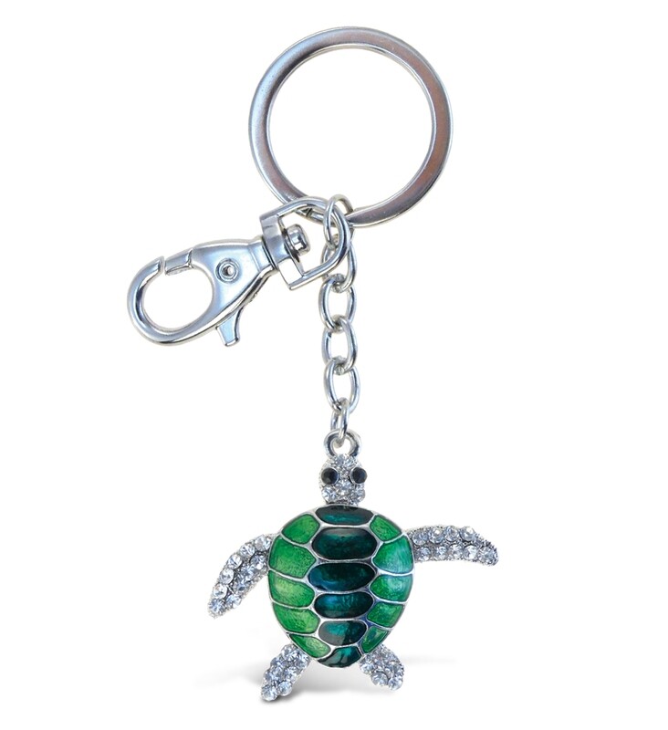 Keychain - Green Turtle