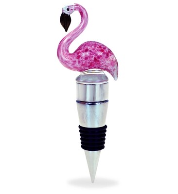Bottle Stopper - Led Flamingo