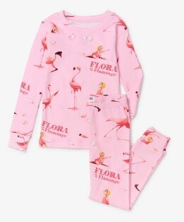 Pajamas - Kids Flora, the Flamingo w/ Book