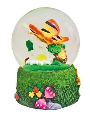 Snowglobe - Orange Butterfly