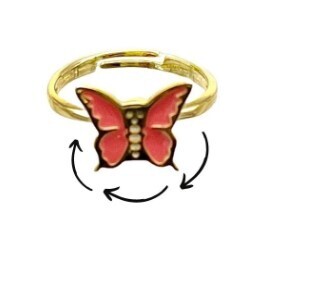 Ring - Butterfly Fidget
