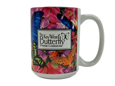 Mug - Butterflies and Flowers