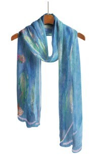 Scarf -Water Lilies