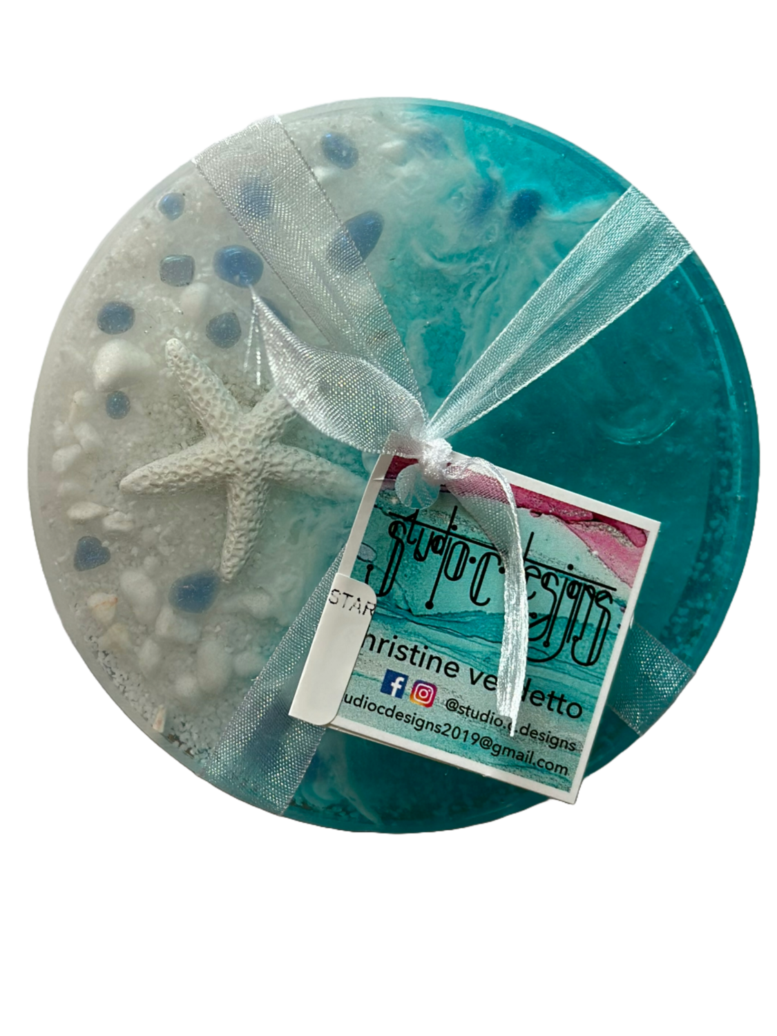 Coaster Set - Resin Starfish