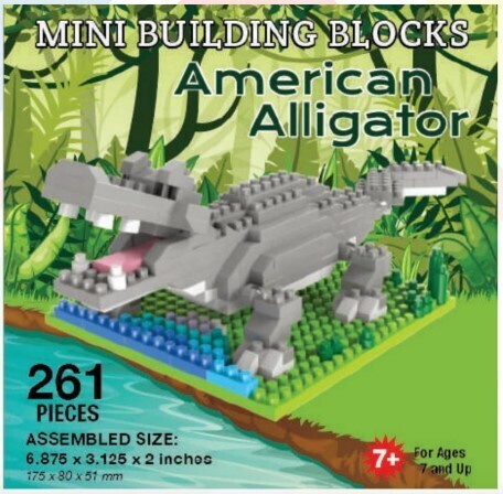 Mini Building Blocks - Alligator