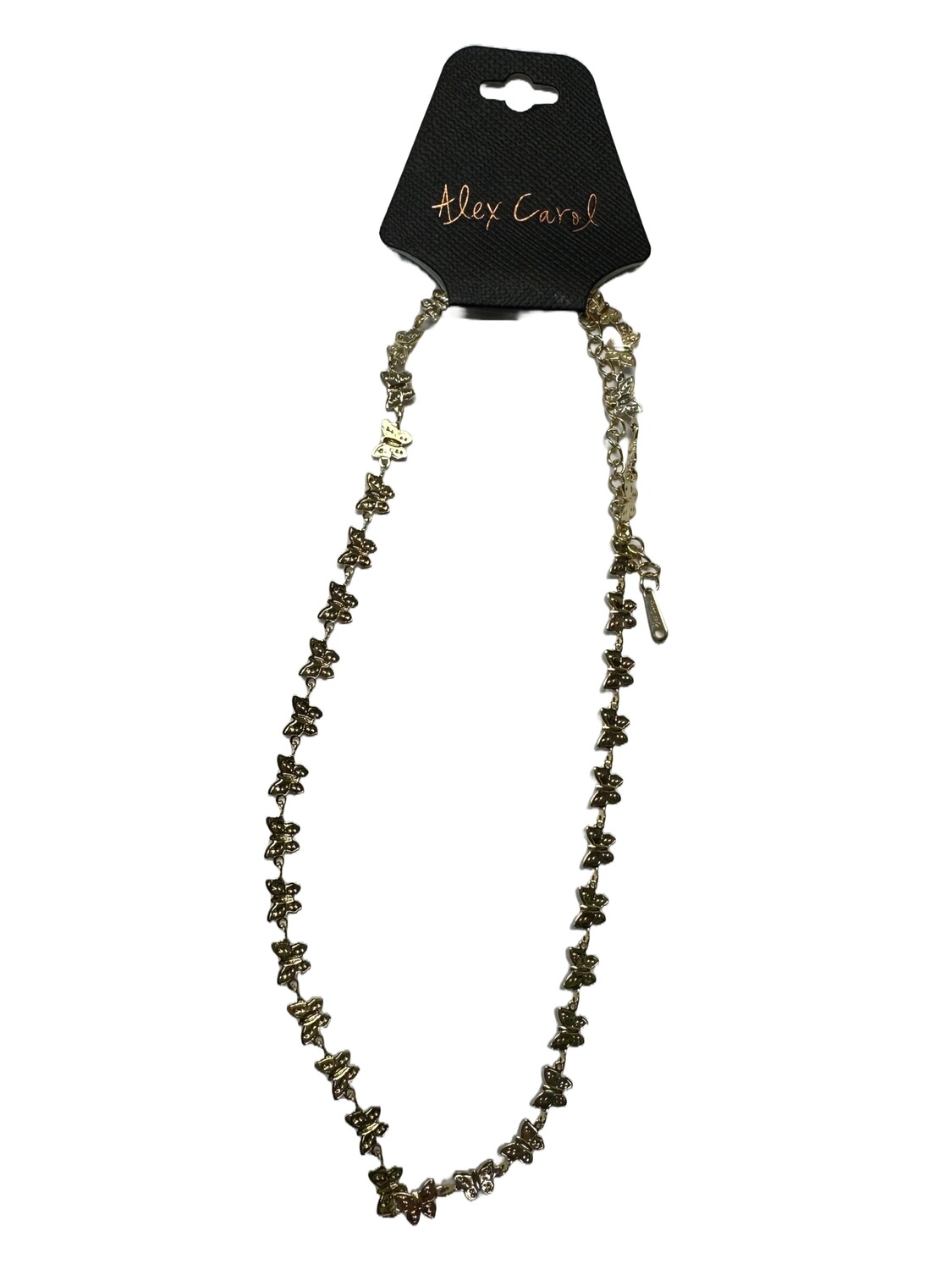 Necklace - Gold Butterflies