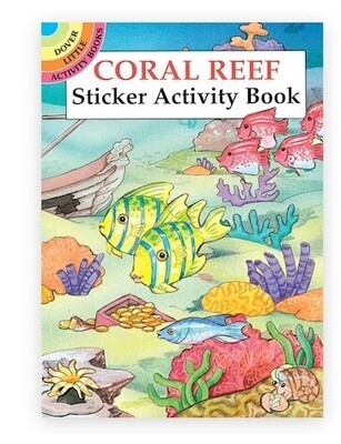 Book - Coral Reef Sticker Activity Book