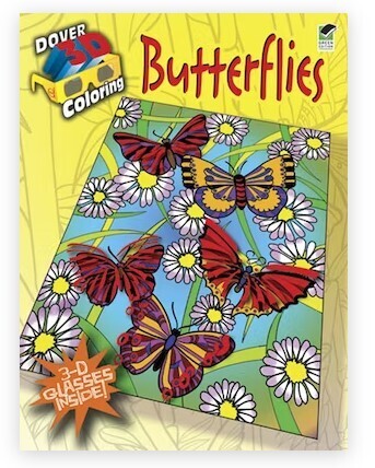 Book - 3D Coloring Butterflies