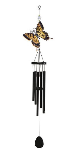 Windchime - Yellow Butterfly