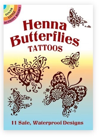 Book  - Henna Butterflies Tattoos