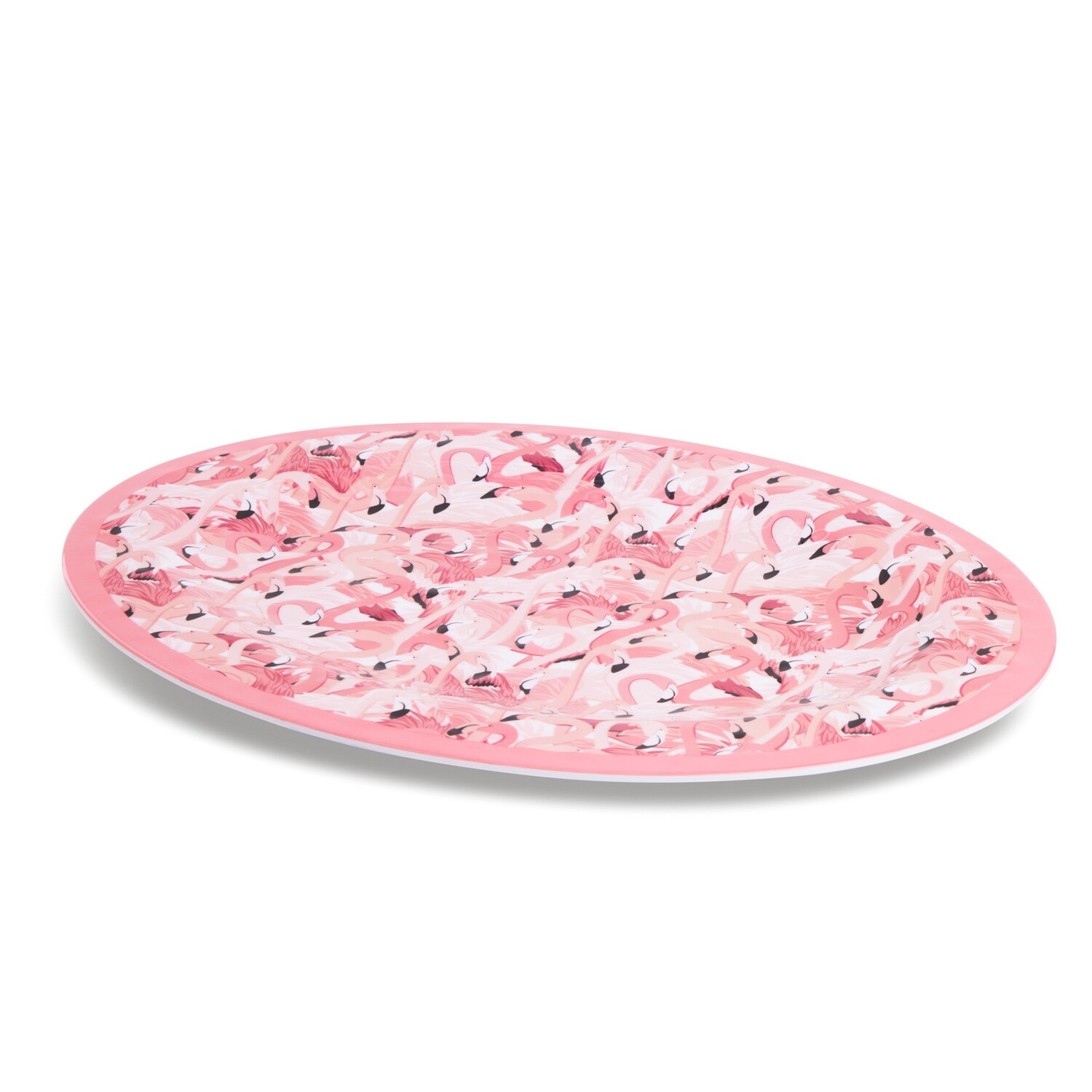 Dinner Plate - Melamine Flamingo