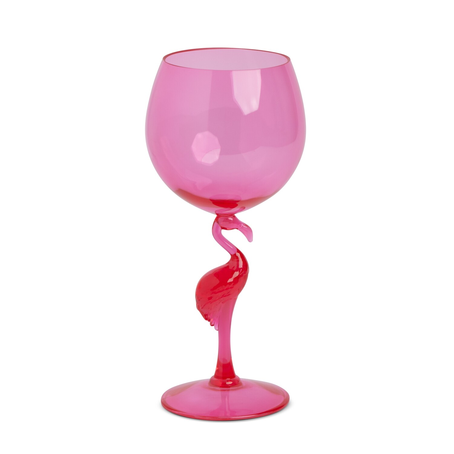 Wine Glass - Flamingo