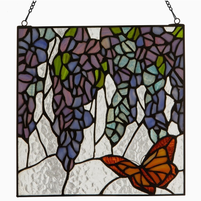 Stained Glass - Irises