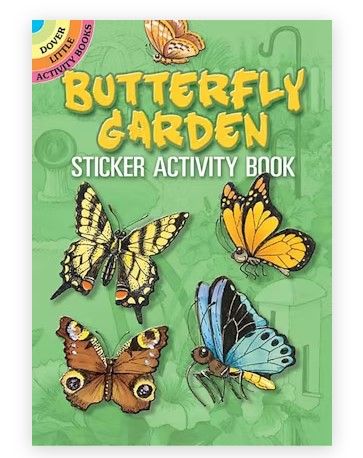 Book - Butterfly Garden Sticker and Activity