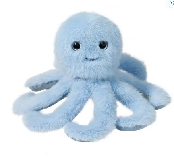 Plush - Mini Blue Octopus