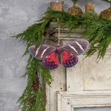 Decor - Red and Brown Butterfly