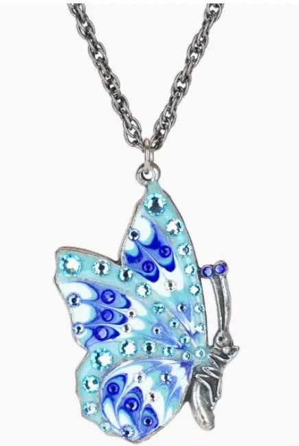 Necklace - AK Sitting Butterfly