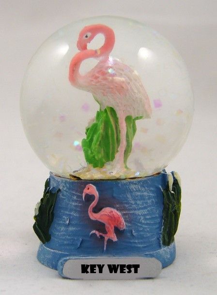 Snow Globe - Flamingo