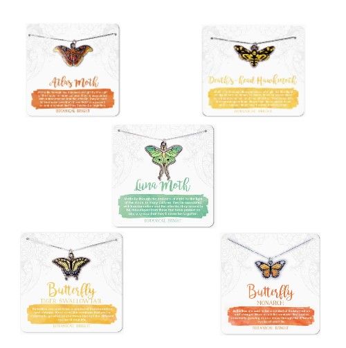 Necklace - Moths and Butterflies
