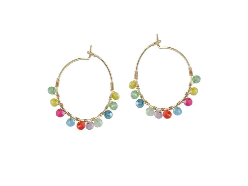 Earrings - Cressida Neon