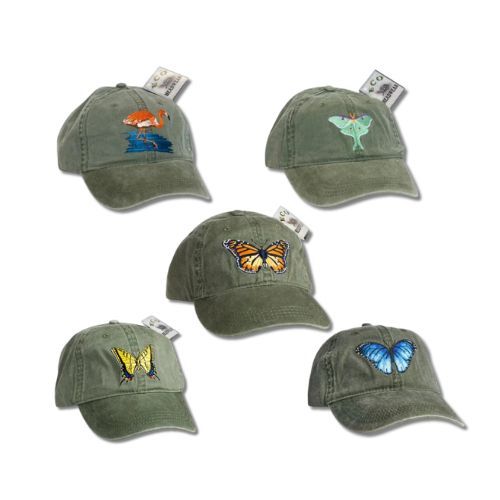 Caps - Butterflies, Moths, &amp; Flamingoes